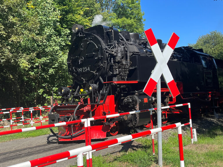 Fahrt mit der Harzer Schmalspurbahn