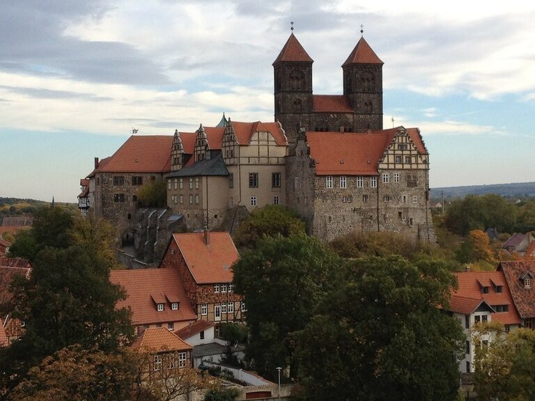 Schloss mit Festung in Quedlinburg